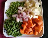 A picture of step 7 of Bisi Bele Bath (south indian spiced khichadi).