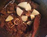 Meat curry with potato and bindy recipe step 4 photo
