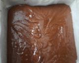A picture of step 4 of Pure dark chocolate Brownies.