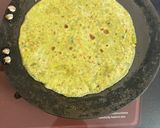 A picture of step 4 of Healthy & Protein Pack Palak Paneer Paratha 🫓.