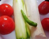 सलाद (salad recipe in hindi) रेसिपी चरण 1 फोटो