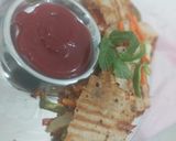 A picture of step 5 of Tacos from leftovers Rotis.