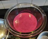 A picture of step 2 of Beetroot pudding.