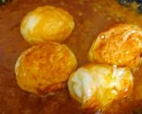 A picture of step 7 of Egg curry 🧆.
