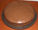 Marcipántorta recept fázis 15 fotója