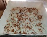 A picture of step 4 of Bread Rus Malai.