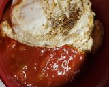 A picture of step 4 of Cheddar Grits Breakfast Bowl.