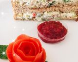 عکس مرحله 2 از دستور خوشمزه ترين ساندويچ مرغ 🥪🍗