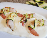 Foto del paso 7 de la receta: Gambas con Gabardina de Calabacín