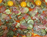 Foto del paso 5 de la receta: Pizza rústica (base de puré de patatas)