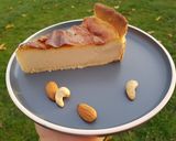 Une image de l'étape 4 de Flan pâtissier à la pâte de noix de cajou et d'amande.