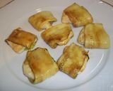 Foto del paso 6 de la receta: Libritos de calabacín y queso con sésamo