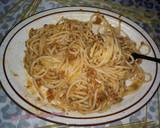 Spaghetti langkah memasak 3 foto