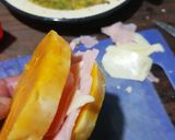 Foto del paso 2 de la receta: Milanesas de Zapallo Calabacín Rellenas de Jamón y Queso 😚