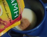 Foto langkah ke 2 dari resep Wedang (jasuro) jahe susu roti.