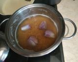 Foto del passaggio 3 della ricetta Crema di cicerchia greca (fava), con cipolle caramellate