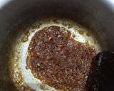 A picture of step 2 of Katachi Amti(cooked chana daal gravy).