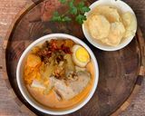 Foto langkah ke 8 dari resep Lontong Cap Go Meh.
