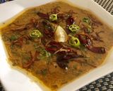A picture of step 17 of Shola - The blend of Spinach and Lentils.
