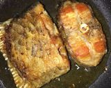 Hình bước làm 1 của món Day 21 : Tôm hấp bia sả, cá nấu chua, kimbap khoai lang_eat1000