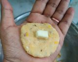A picture of step 3 of Corn cheese nuggets.