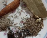 A picture of step 1 of Hyderabadi marag.