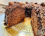 Foto del paso 20 de la receta: Pastel de chocolate con jarabe de cacao