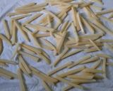 A picture of step 2 of Peri peri fries.