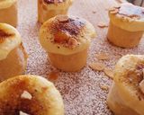 A picture of step 20 of Mini Hazelnut and Walnut Praline Piononos with Pastry Cream.