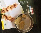 A picture of step 1 of Veg Chicken Tikka Masala Soya.