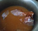 A picture of step 2 of Chicken tikka Macroni.