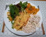 Foto del paso 2 de la receta: Tortilla de tomatitos con chips de lotus