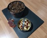 Foto del paso 10 de la receta: Timbal de rabo de toro y puré de patatas con crujiente de jamón