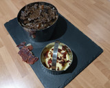 Foto del paso 10 de la receta: Timbal de rabo de toro y puré de patatas con crujiente de jamón