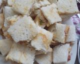 A picture of step 4 of Tikka bread kebab.