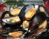 Foto del paso 4 de la receta: Fideos sin gluten con salsa de mejillones