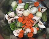 A picture of step 2 of No salt vegetable stock.