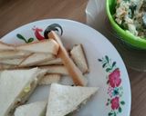 Foto langkah ke 5 dari resep Roti goreng isi ragout ayam.