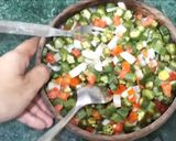 A picture of step 3 of Ladyfinger's Salad.