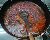 A picture of step 3 of Rajma Keema.