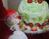A picture of step 22 of No bake watermelon cake.