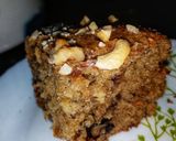 A picture of step 8 of Healthy Wheat Date Nutty cake.