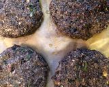A picture of step 3 of Black Bean and Cashew Burger.
