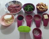 Foto del paso 1 de la receta: Filete al perejil con papas rústicas