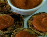 Foto del paso 7 de la receta: BERENJENAS y Calabacines Rebozados con Salmorejo...!