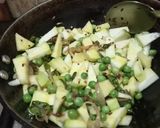 लौकी,मटर की सब्जी (louki matar ki sabji recipe in Hindi) रेसिपी चरण 2 फोटो