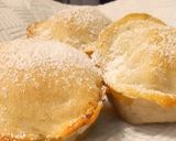 A picture of step 4 of Deep Apple pies 😋.