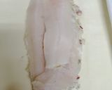 Foto del paso 6 de la receta: Hojaldre relleno de merluza con bechamel de champiñón y jamón
