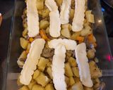 Une image de l'étape 7 de Tartiflette végétarienne.