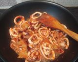 Foto langkah ke 4 dari resep Cumi saus tiram.